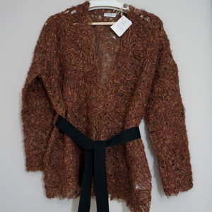 Brunello Cucinelli Metallic Cardigan (NWT)